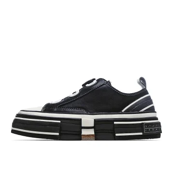 x VESSEL GOP Low canvas vulcanized sneakers
