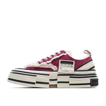 x VESSEL GOP Low canvas vulcanized sneakers