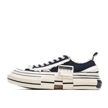 xVESSEL GOP Low canvas vulcanized sneakers