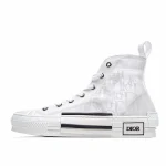 Dior B23 Oblique Slip-on Low Top Sneakers Sheer Print Sneakers
