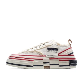 x VESSEL GOP Low canvas vulcanized sneakers