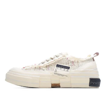 x VESSEL GOP Low canvas vulcanized sneakers