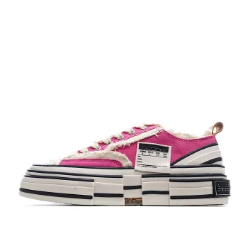 x VESSEL GOP Low canvas vulcanized sneakers