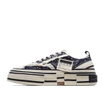 x VESSEL GOP Low canvas vulcanized sneakers
